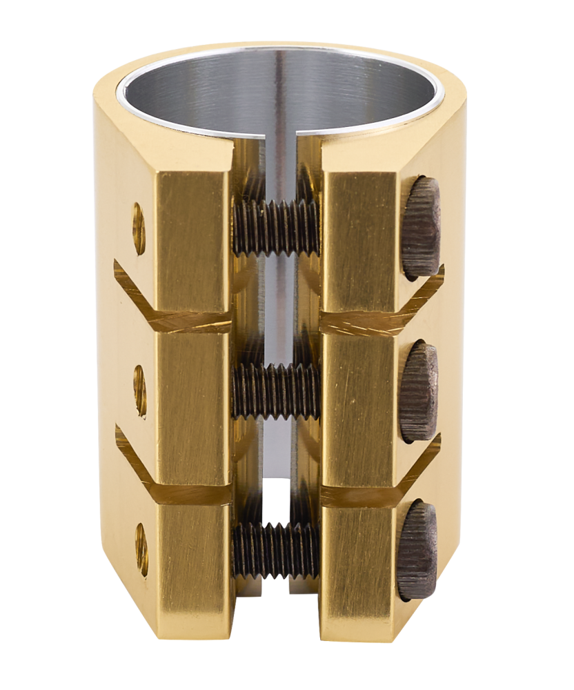 Фотографии Зажим для трюкового самоката Be-3 Gold