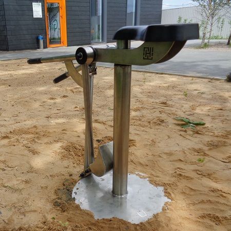 Фотографии Песочный экскаватор стационарный (нержавеющая сталь)