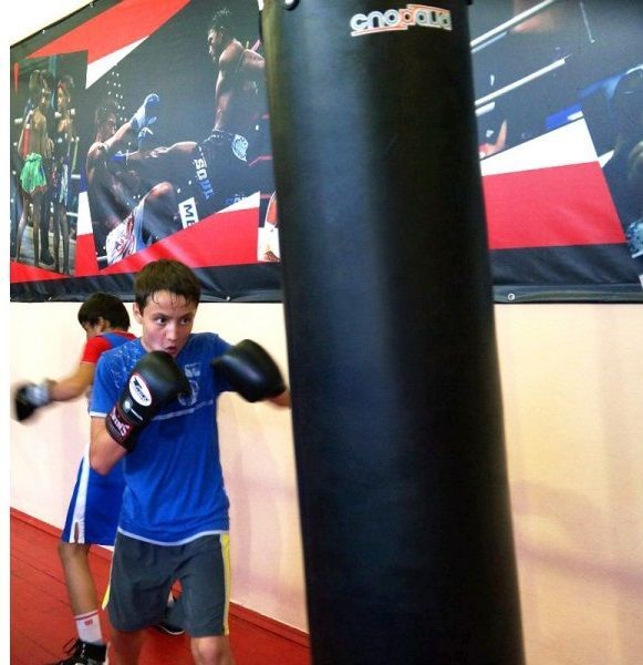 Фотографии Мешок боксерский кожаный диаметр 60 см