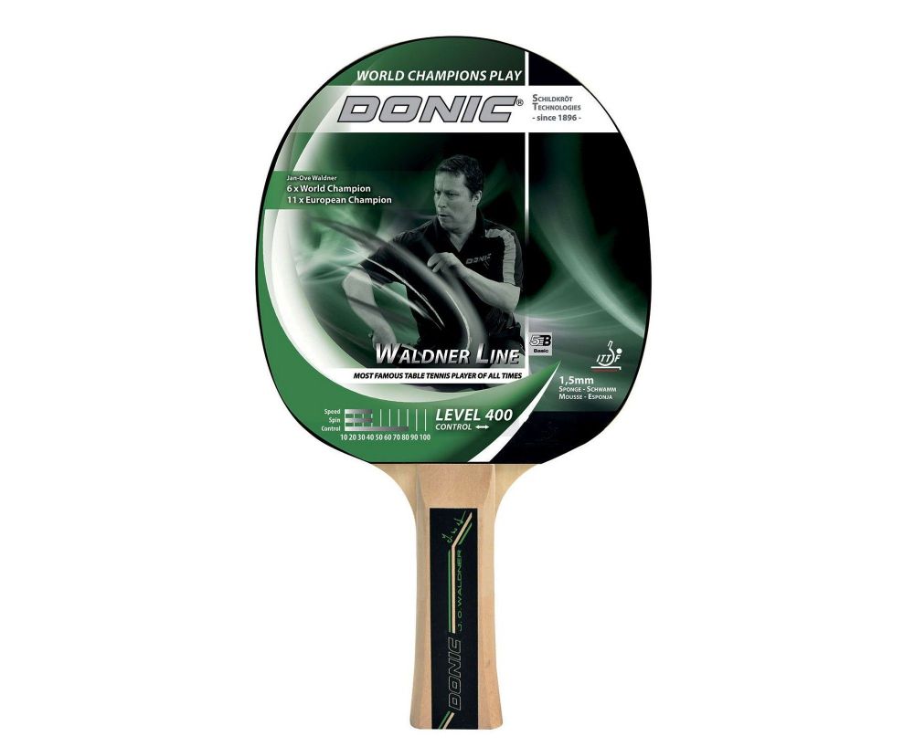 Фотографии Набор для настольного тенниса Donic Waldner 400 (2 ракетки, 3 мячика Elite 1*) 788492