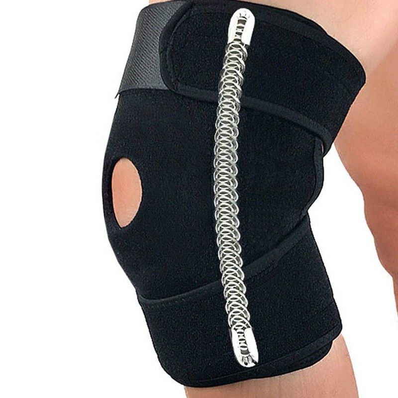 Фотографии Суппорт Sportex колена неопреновый на липучках р.M C33332 черный
