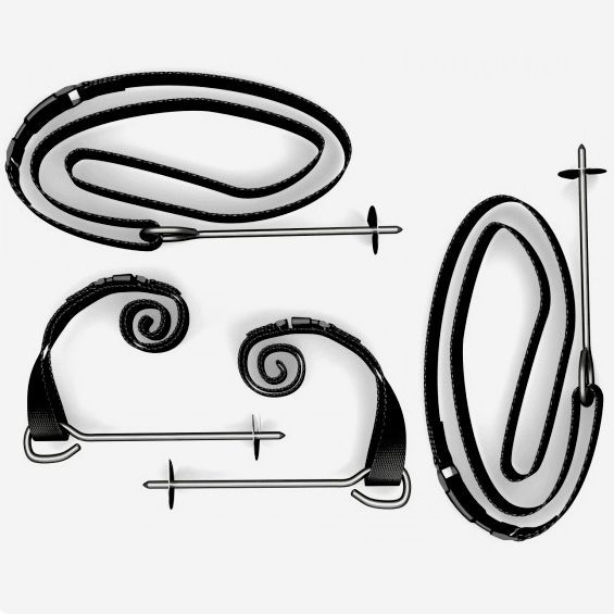 Фотографии Колья для крепления батута к земле UNIX Line (4 шт.)