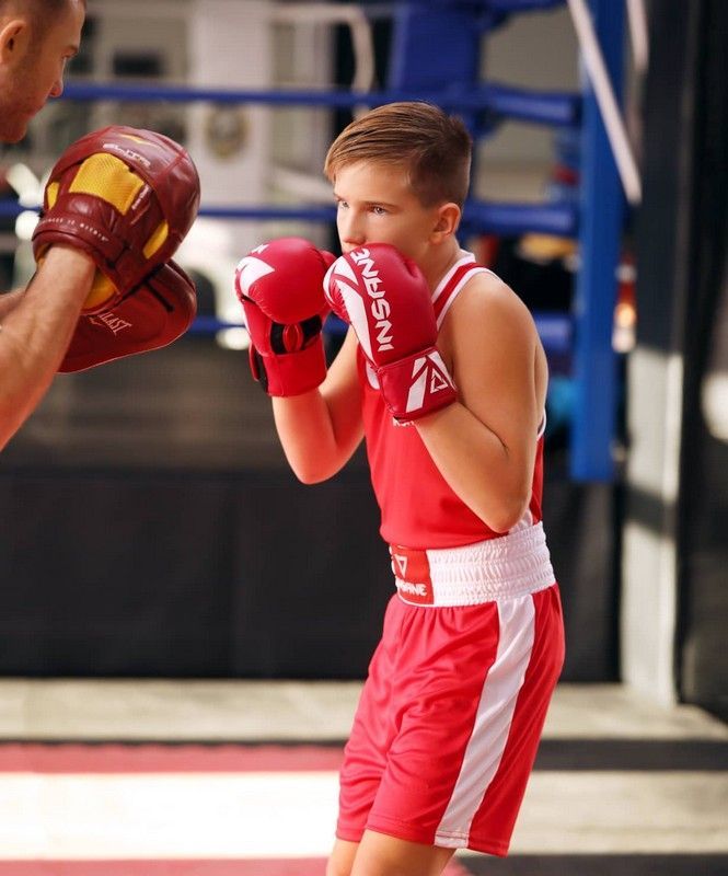 Фотографии Майка боксерская Insane BASE, полиэстер, красный