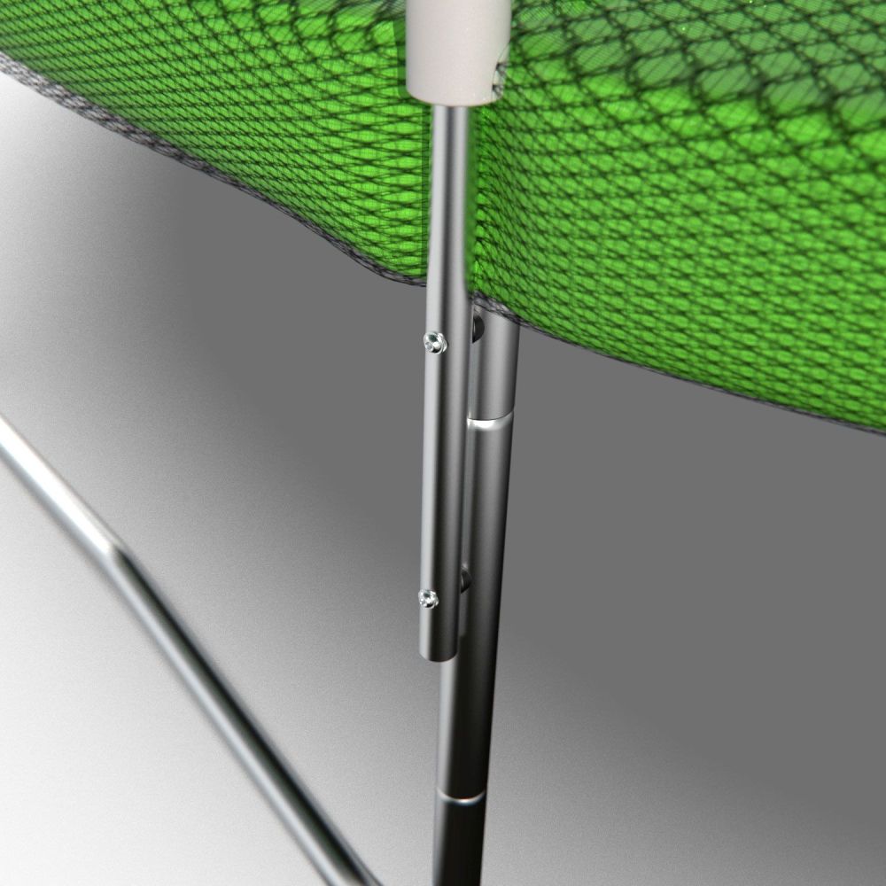 Фотографии Батут DFC Trampoline Fitness 16ft наружн.сетка, св.зел. (488см)(два короба)