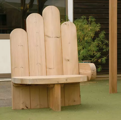 Фотографии Скамья Рука