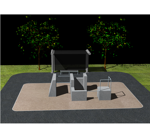 Фото Площадка для паркура (мини)