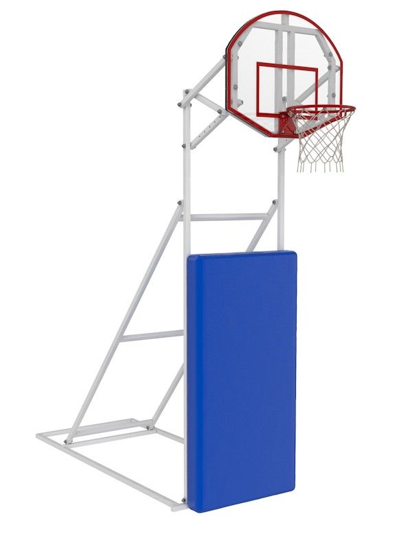 Фото Стритбольная мобильная стойка (щит-оргстекло)  Pioner A13421
