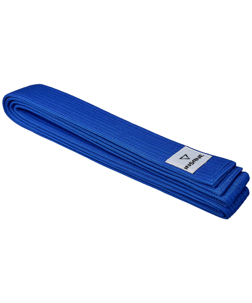 Фото Пояс для единоборств BASE, хлопок/полиэстер, синий, 260 см