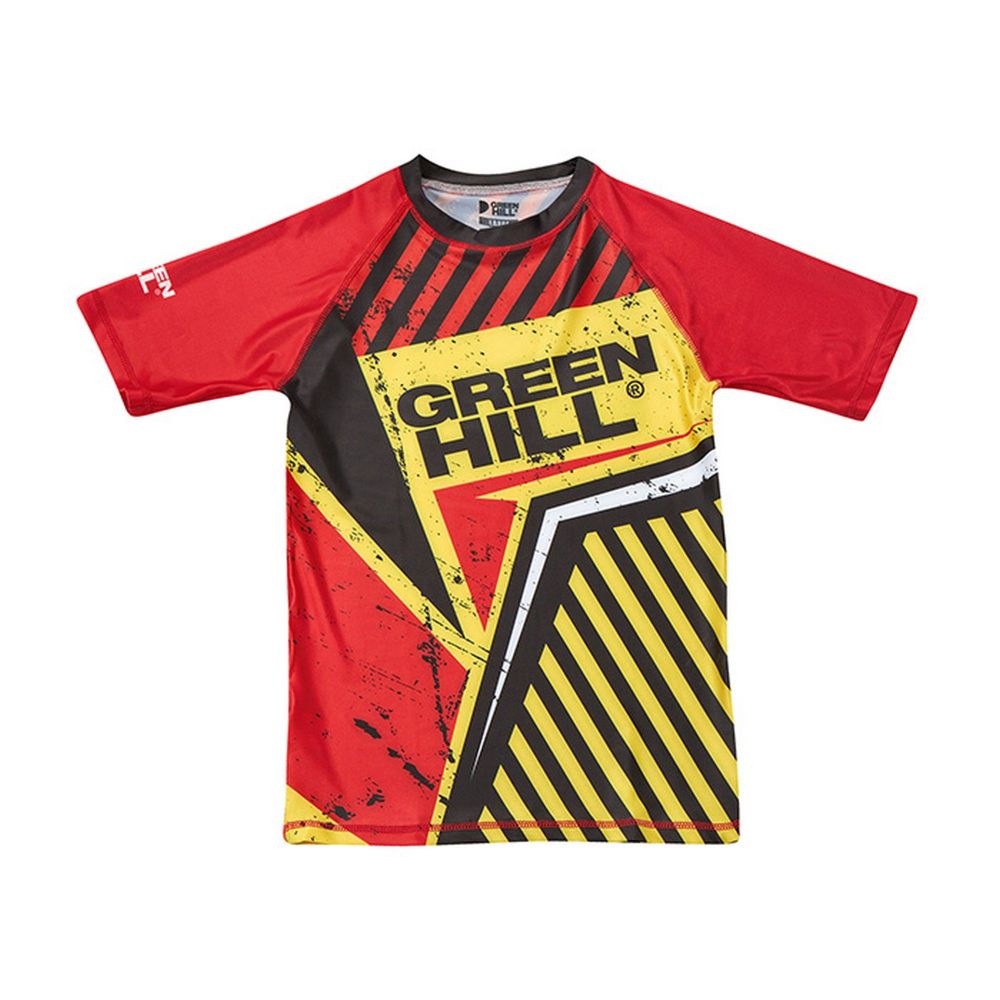Фотографии Рашгард Green Hill RGS-4051 красно-желтый