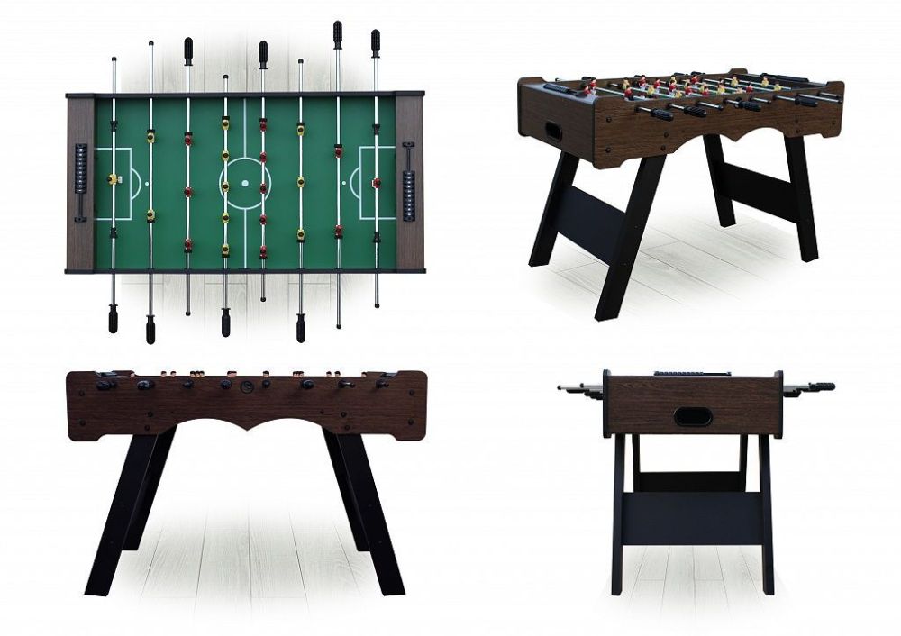 Фотографии Игровой стол - футбол "Stuttgart" (122x61x81см, венге)