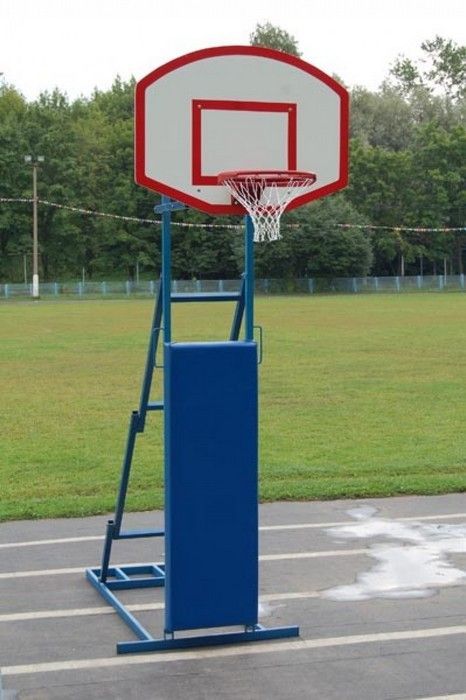 Фотографии Стойка стритбольная складная с фанерным щитом  Pioner A12397
