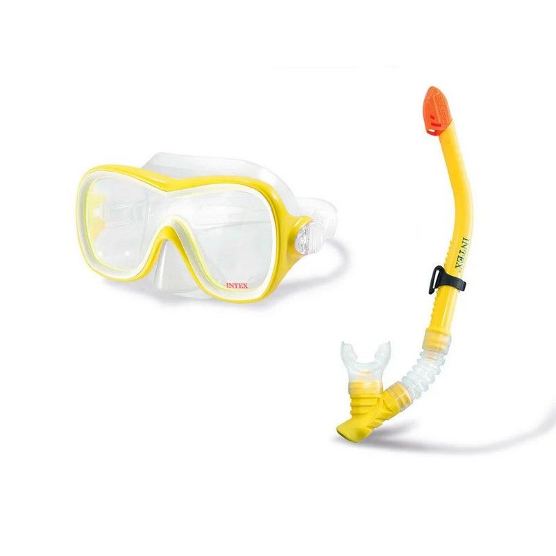 Фотографии Набор для плавания Intex Wave Rider Swim Set (маска,трубка), 8+