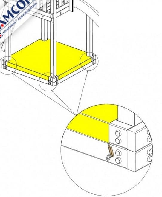 Фото Чехол на песочницу ДИП Самсон