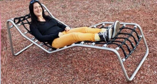 Фотографии Шезлонг из нержавеющей стали Геркулес