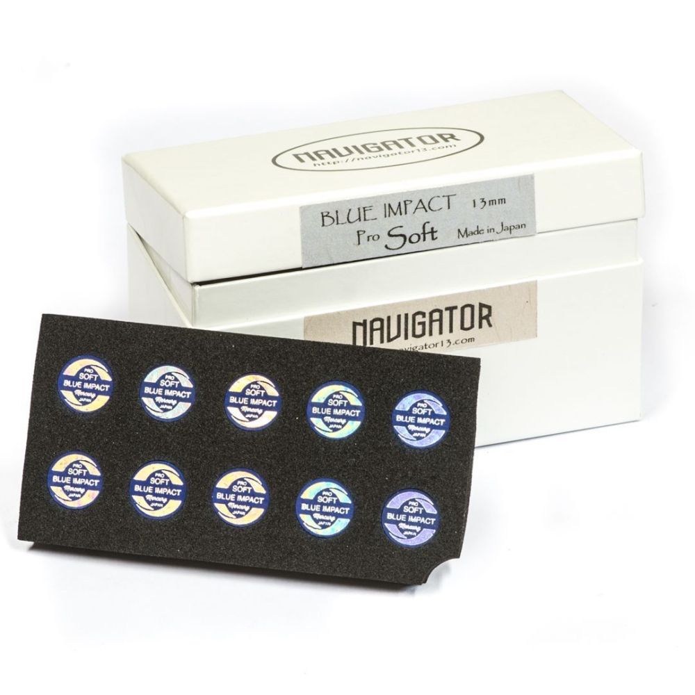 Фотографии Наклейка для кия "Navigator New Blue Impact Pro" (S) 13мм