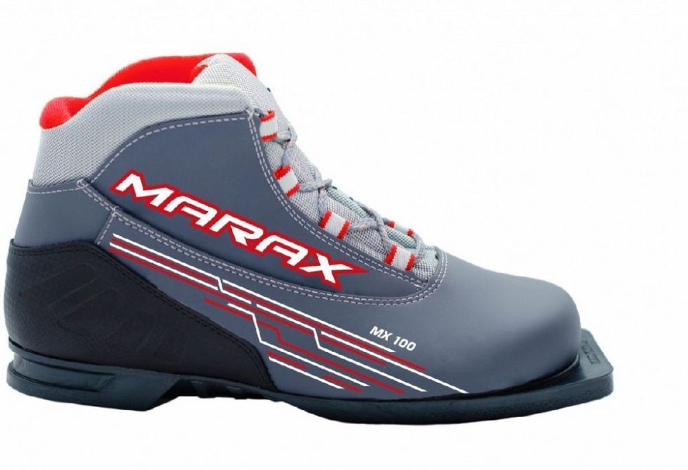 Фото Лыжные ботинки NN75 Marax MX-100 серый
