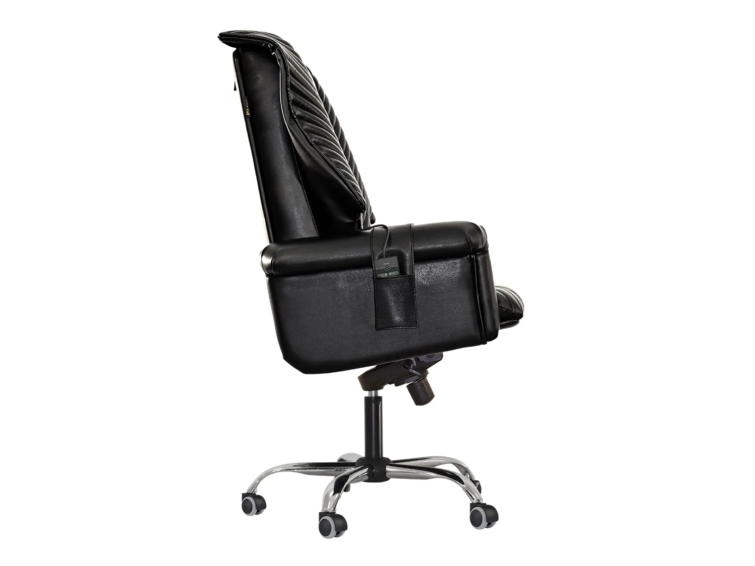 Офисное массажное кресло EGO President EG1005 Антрацит (Арпатек)