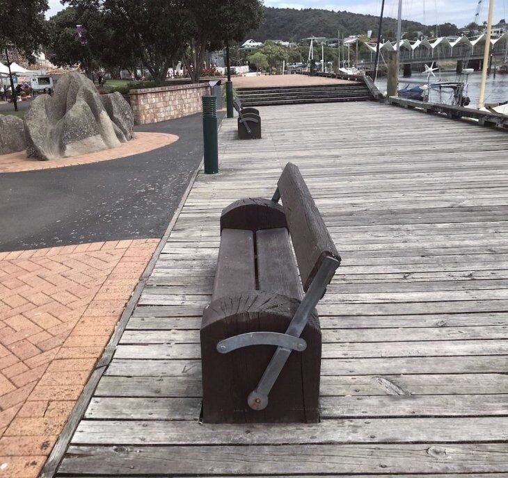 Фото Скамья "Метроном"