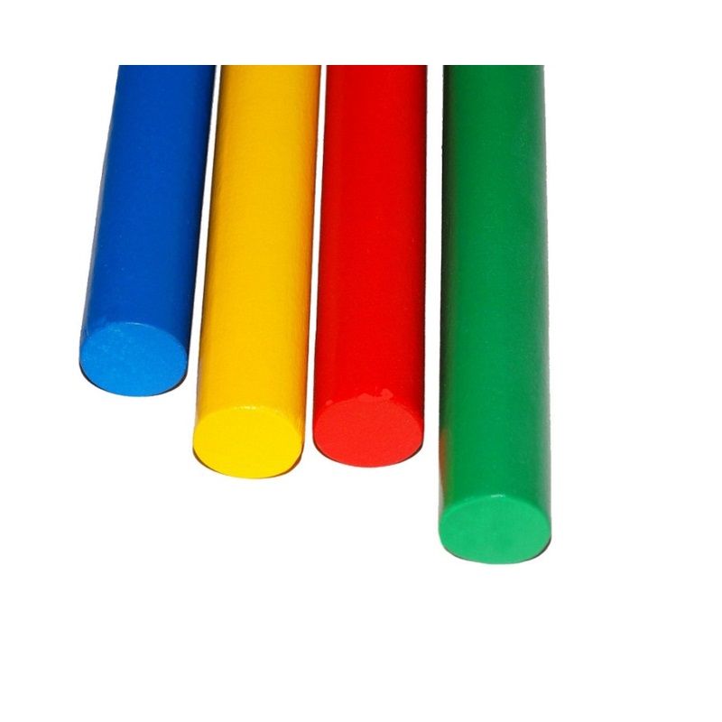 Фотографии Палка гимнастическая 0,7 м цветная дерево  Pioner A16013