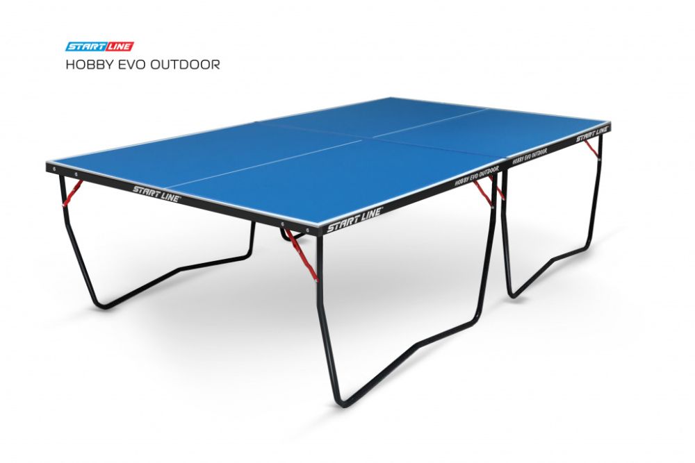 Фотографии Стол теннисный Hobby EVO 4 Всепогодный Синий