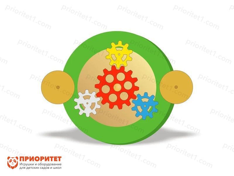 Тактильно-развивающая панель «Детям: веселые механизмы»