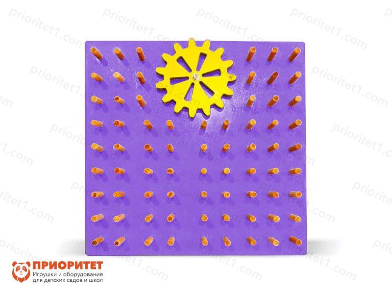 Геоборд «Цветной» (фиолетовый)