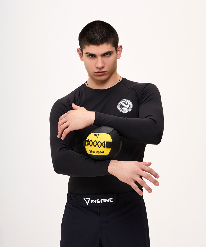 Фотографии Медбол IN24-WB200, 1 кг, желтый