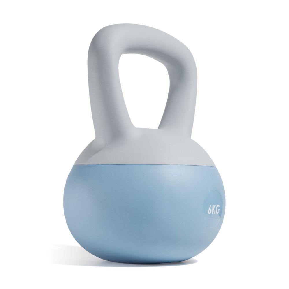 Гиря резиновая 6 кг. VictoryFit VF-KR060