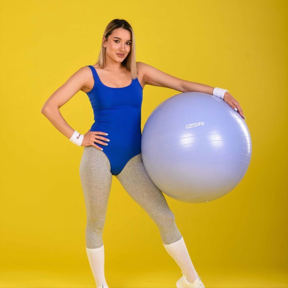 Гимнастический мяч антивзрыв D65 см PROFI-FIT