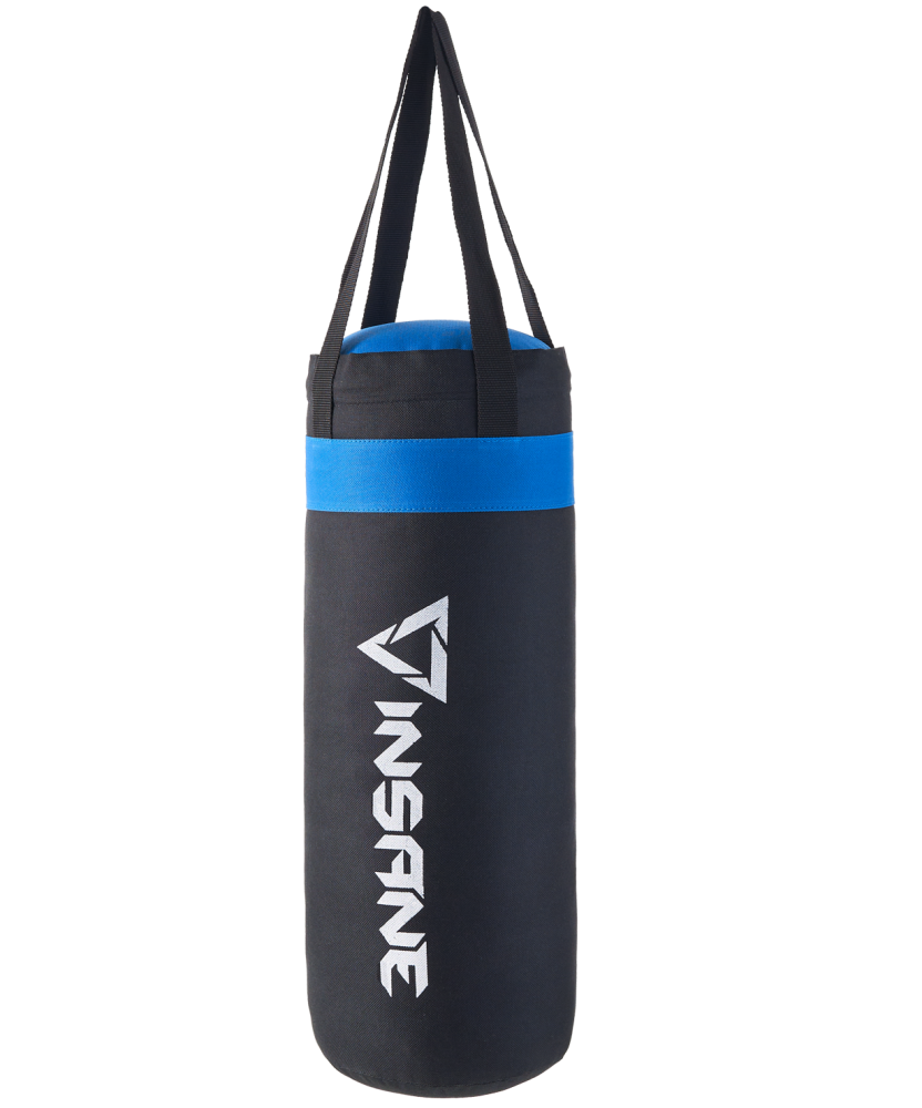 Набор для бокса Fight, черный/синий, 45х20 см, 2,3 кг, 6 oz