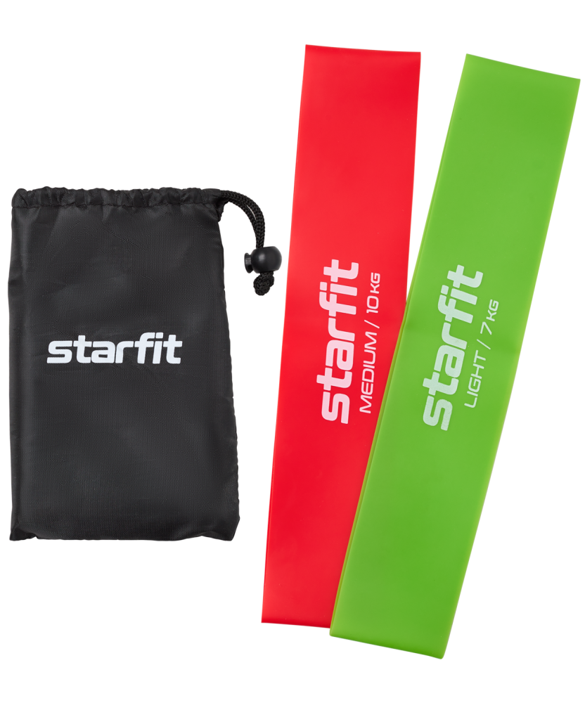 Фотографии Мини-эспандеры ES-206, малиновый/лаймовый, 2 шт