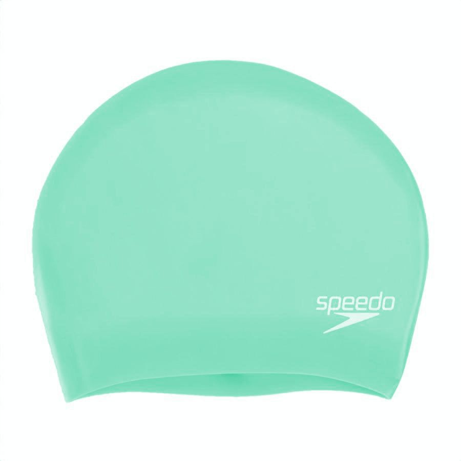 Фото Шапочка для плавания Speedo Long Hair Cap 8-06168B961, бирюзовый, силикон