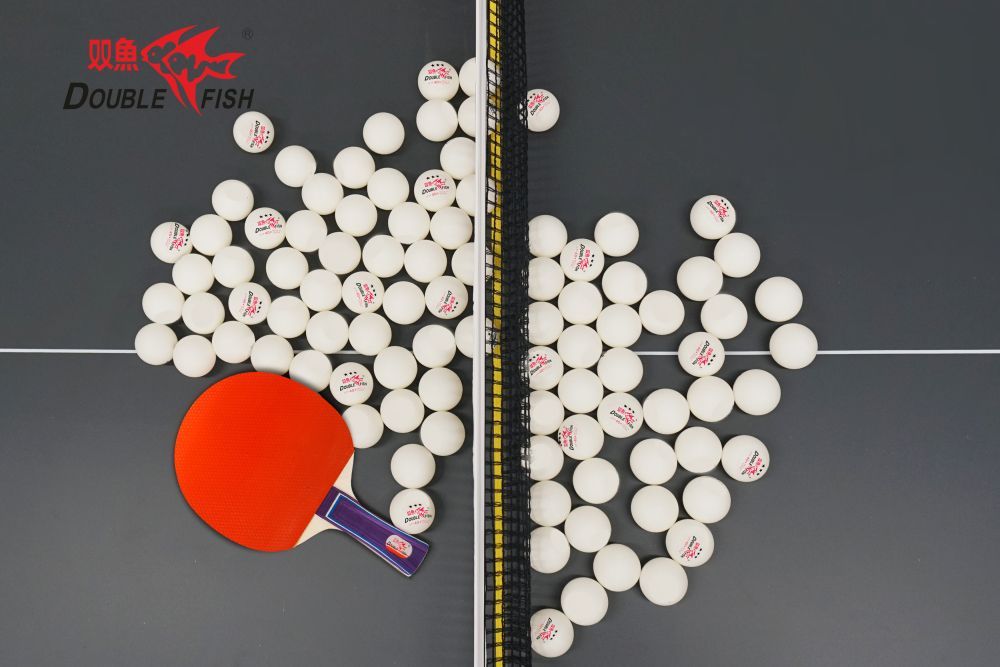Фотографии Мячи для н/т Double Fish 3* Volant (6 шт/упак.) р-р.40+