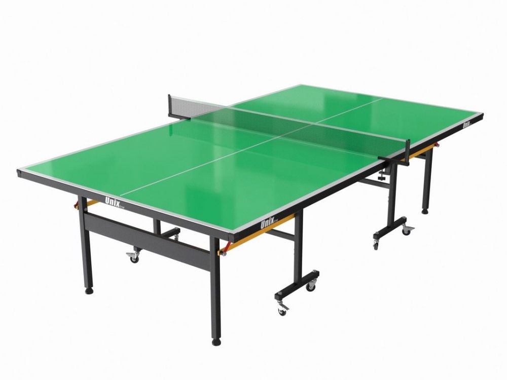 Фотографии Всепогодный теннисный стол Unix line Outdoor 6mm TTS6OUTGR green