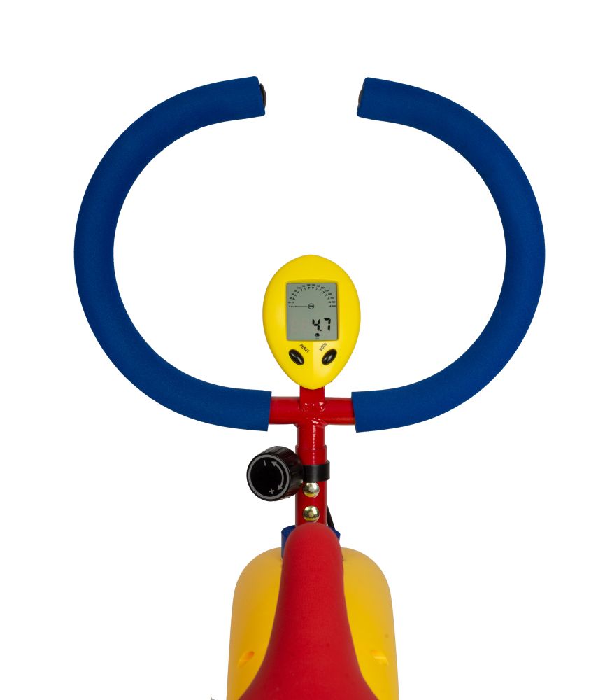 Детский велотренажер большой с компьютером