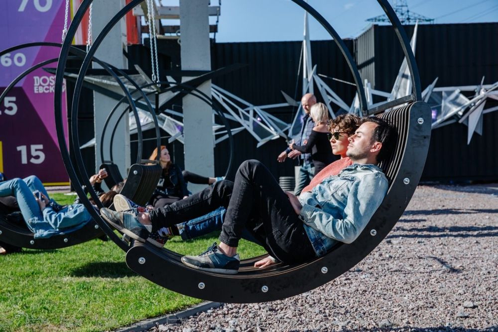 Фотографии Качели-гамак