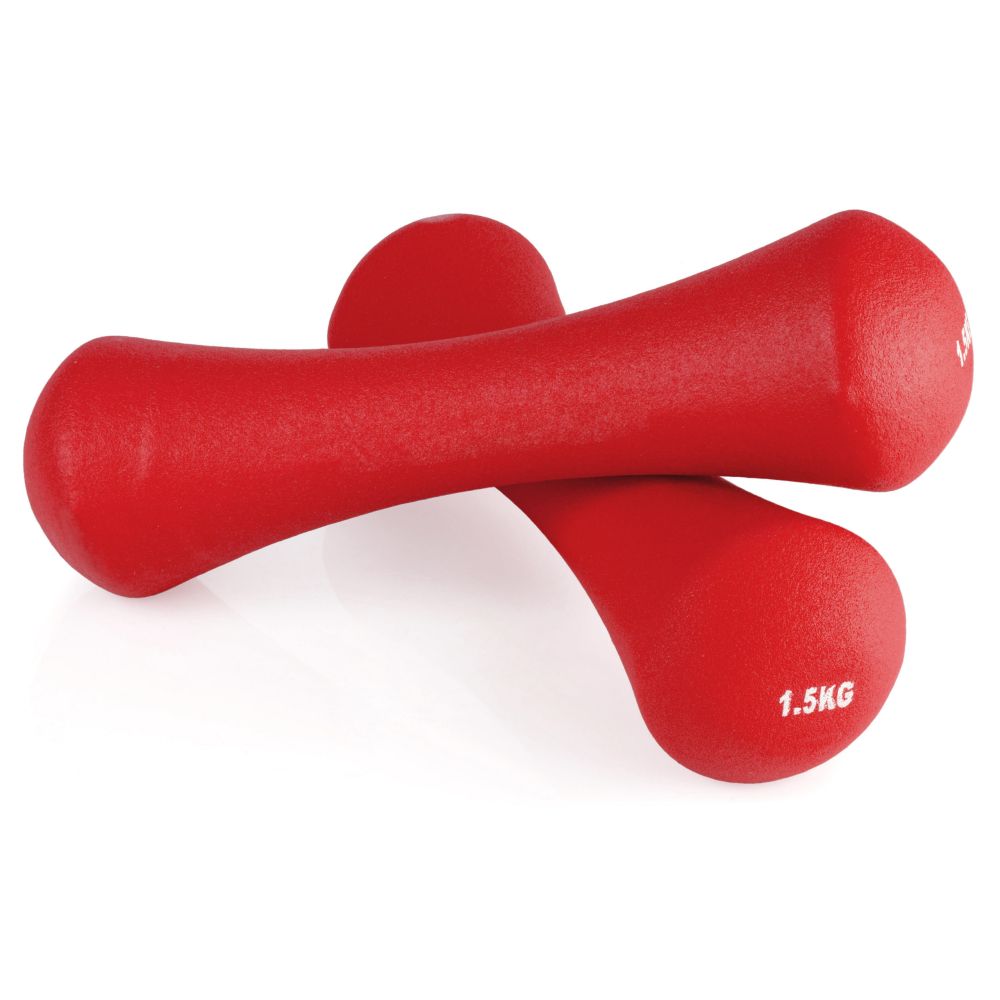 Гантель неразборная 1,5 кг. неопрен VictoryFit VF-DN015