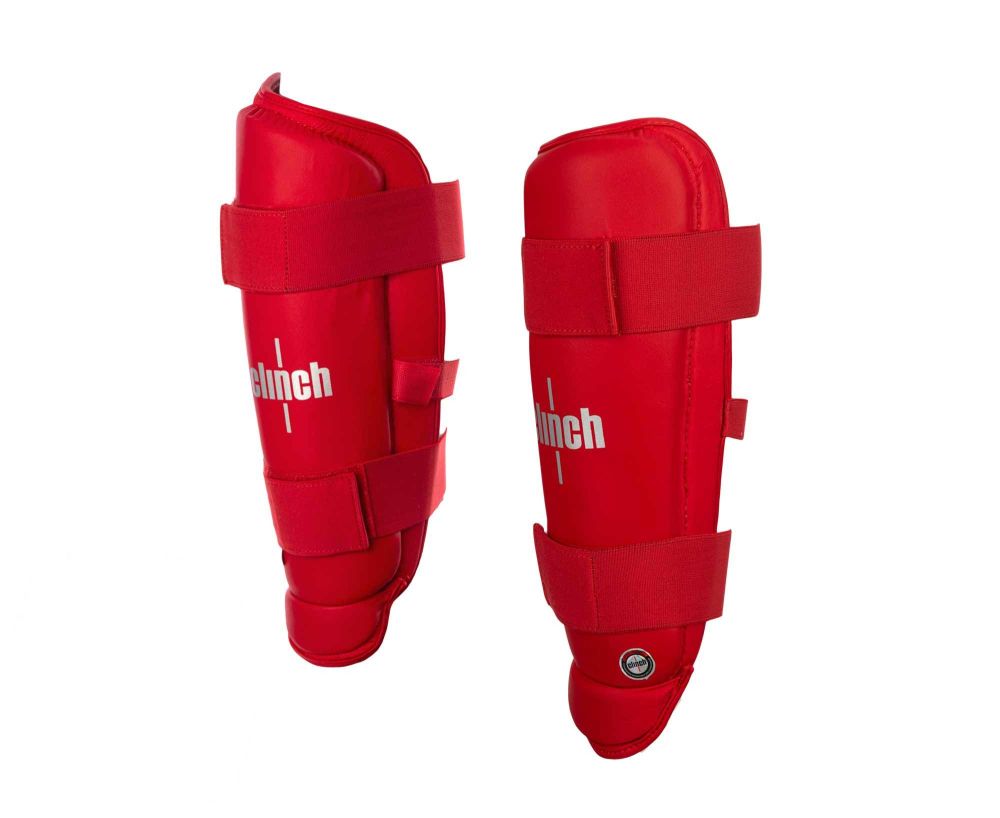 Фотографии Защита голени Clinch Shin Guard Kick C522 красный