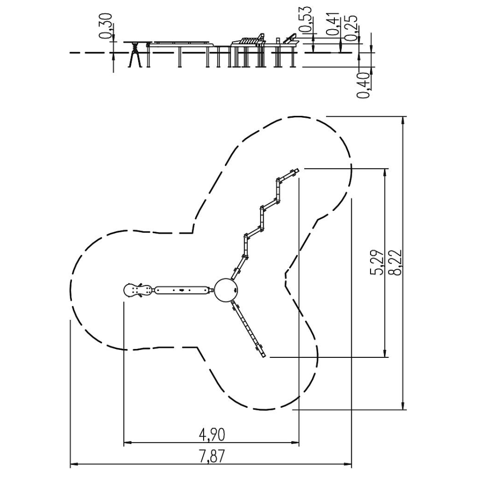 Фотографии Игровой комплекс для развития равновесия "Два крокодила"