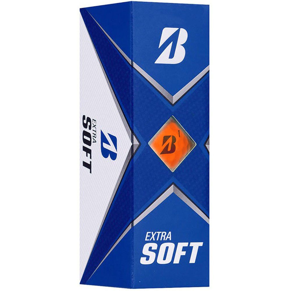 Фото Мяч для гольфа Bridgestone Extra Soft  BGBX1OXJE, упак. 3шт., оранжеый