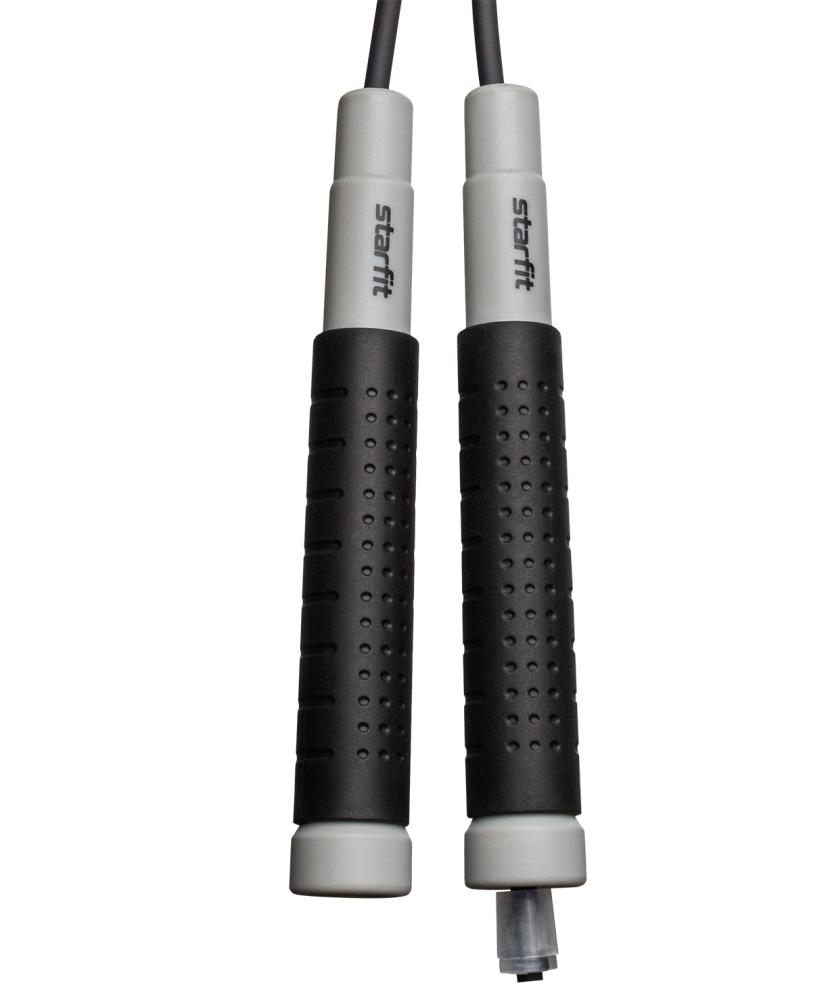 Фотографии Скакалка RP-401, c силиконовыми ручками, 3 м, черный