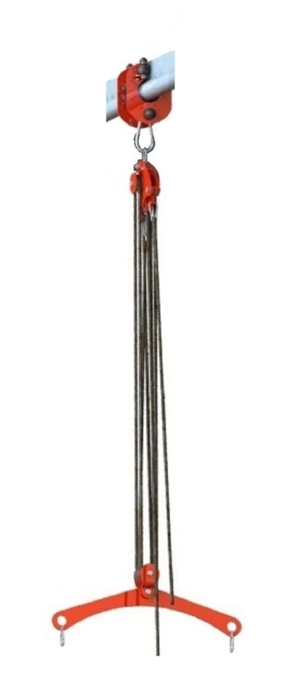 Фото Трапеция с полиспастом