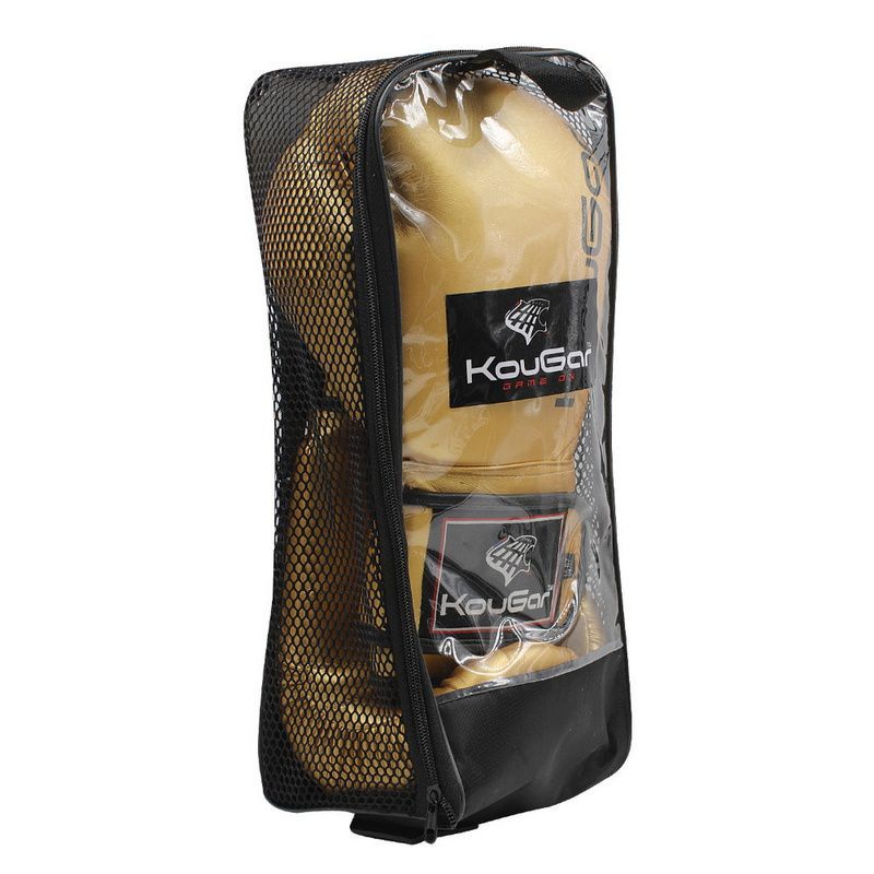 Фотографии Боксерские перчатки Kougar KO600-6, 6oz, золото