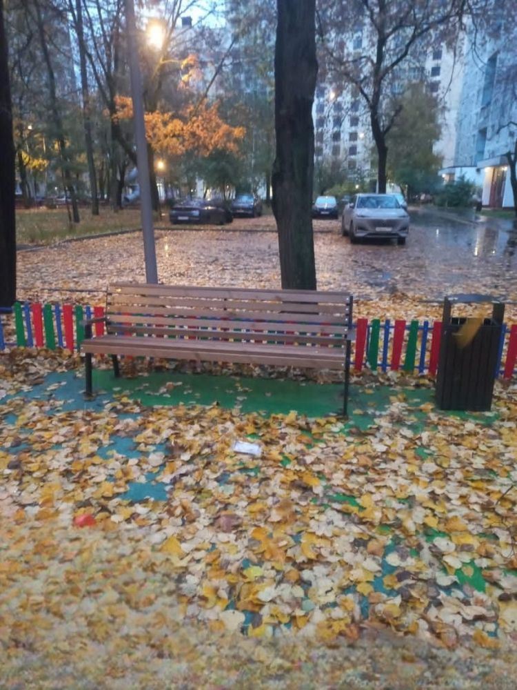Фотографии Скамейка стальная «Модерн»