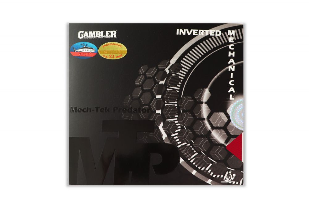Фото Накладка для ракетки GAMBLER MECH-TEK 2.1MM RED