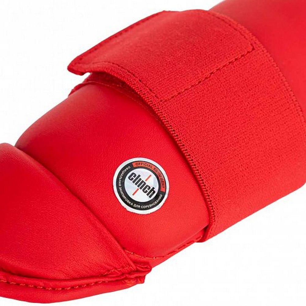 Фотографии Защита голени Clinch Shin Guard Kick C522 красный