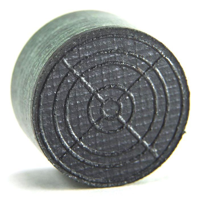 Фотографии Наклейка для кия "Гриза 2" (H+) зеленая 13,5 мм