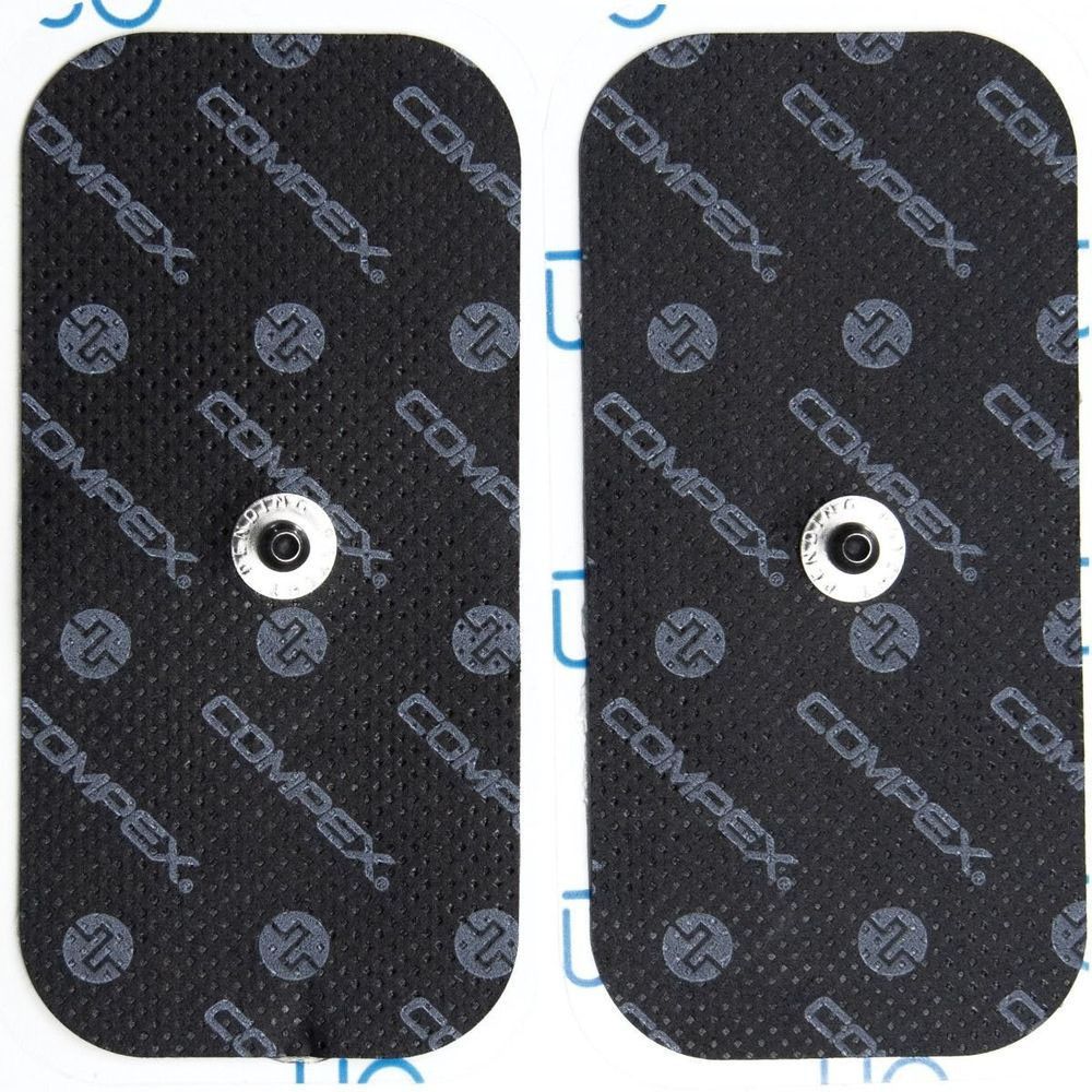 Фото Электроды для миостимуляции Compex Performance Snap с одной кнопкой, 42222, размер 5х10см.