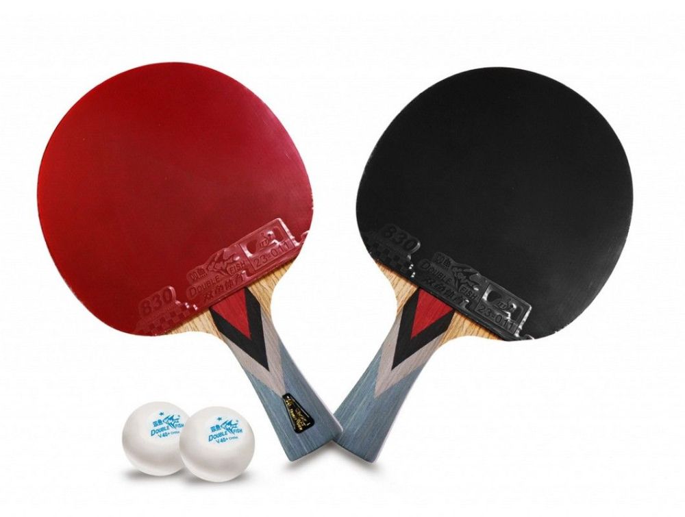 Фотографии Ракетка для настольного тенниса Double Fish серия 4A+C