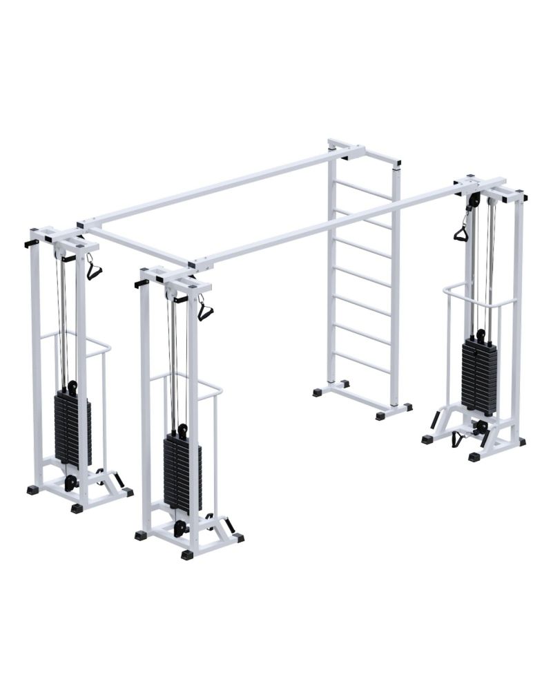 Фото Кроссовер  (стек 3х75кг)+ шведская стенка  Pioner A11941